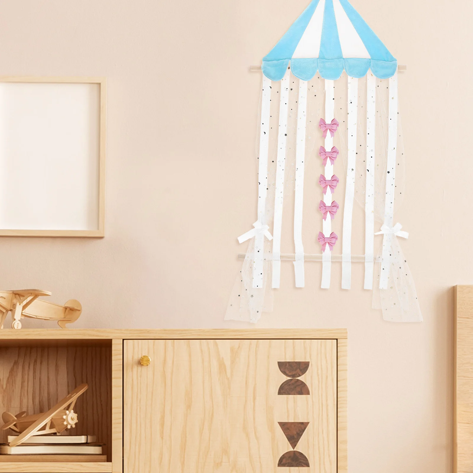 

Headbands Holder Hair Accessories Organizer Storage Sky- Hanging Display for Hairband Organizer