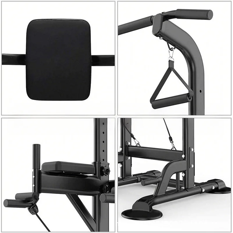 Pull Up Bar Strength Training Machine Home Gym Assisted Dip Chin Exercise Equipment Standing Pull Up Bar Wall Pull Bars view 6