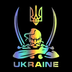cool UKRAINE adhensive vinyl car sticker waterproof car decal stickers on car truck bumper rear window