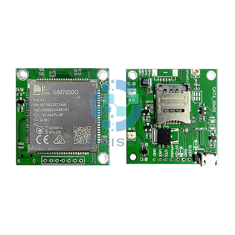 HAISEN SIMCOM SIM7600G-H Core Board 4G LTE  CAT4 GNSS Development Board Module Modem SIM7600G SIM7600