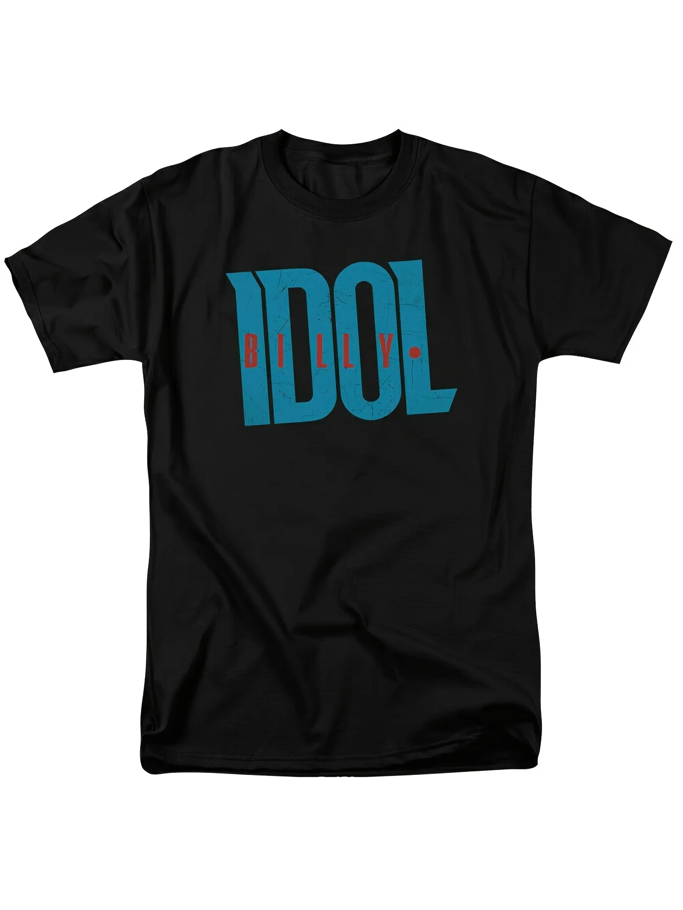 Футболка с логотипом Billy Idol, мужская официально лицензированная футболка с товаром рок-группы, черная