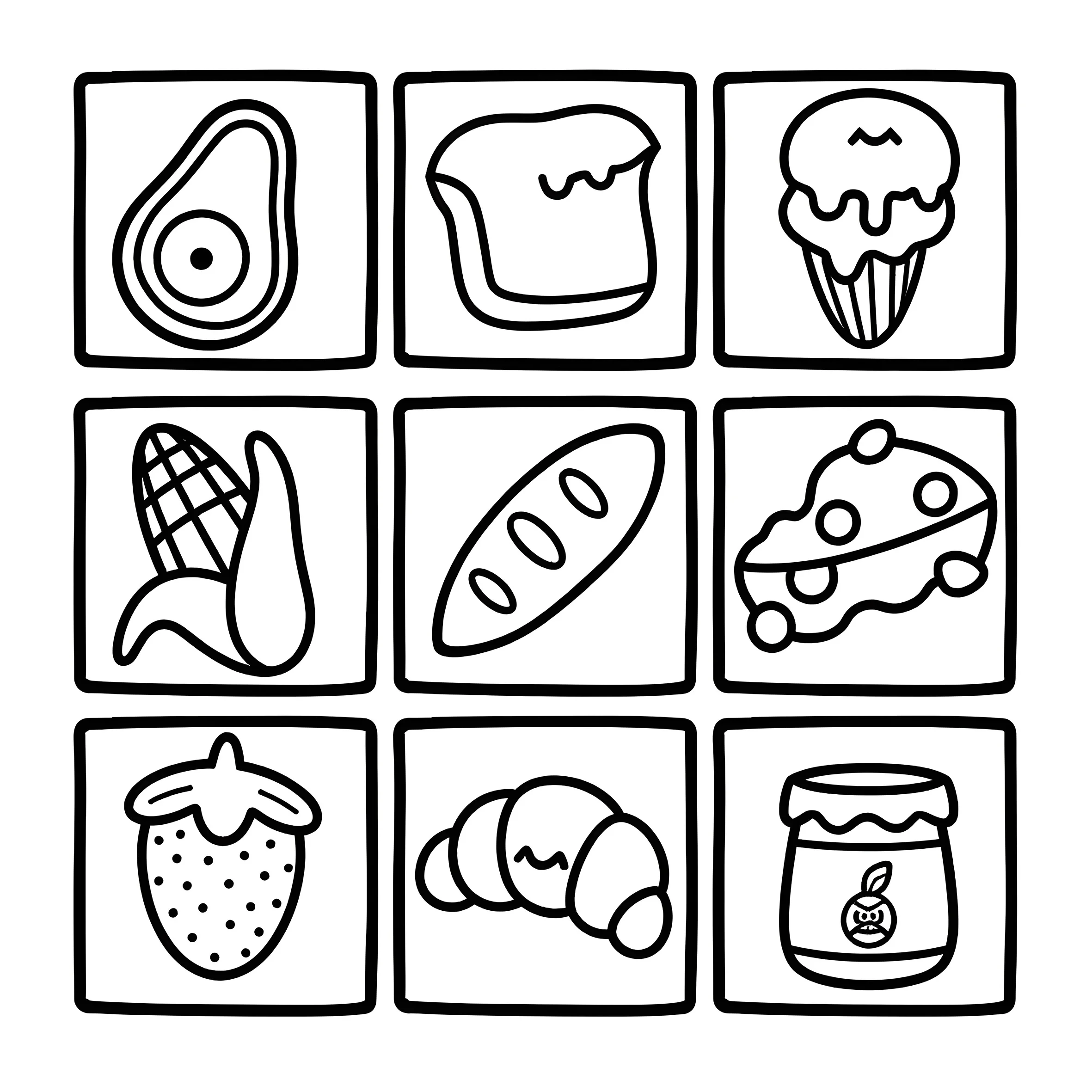 PATTERN TO CHILL Bold-easy Coloring Book for Adults Cute Drawing Book Perfect Gift for Party and Birthday