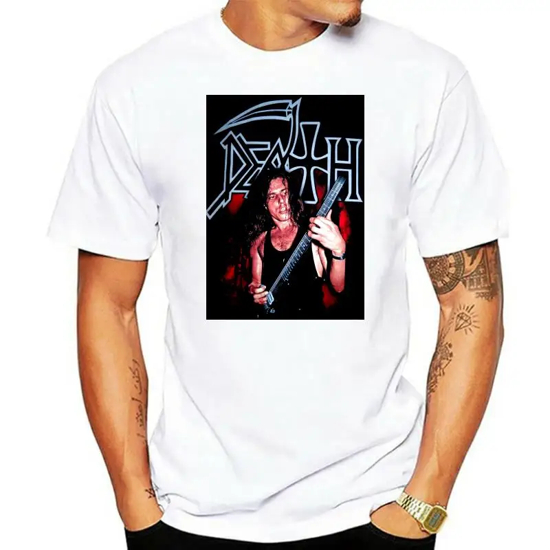 Death Band Chuck Schuldiner Death Metal Black Shirt (Sml 2Xl) Badhabitmerch Mens T Shirt Summer O Neck 100% Cotton Men Short