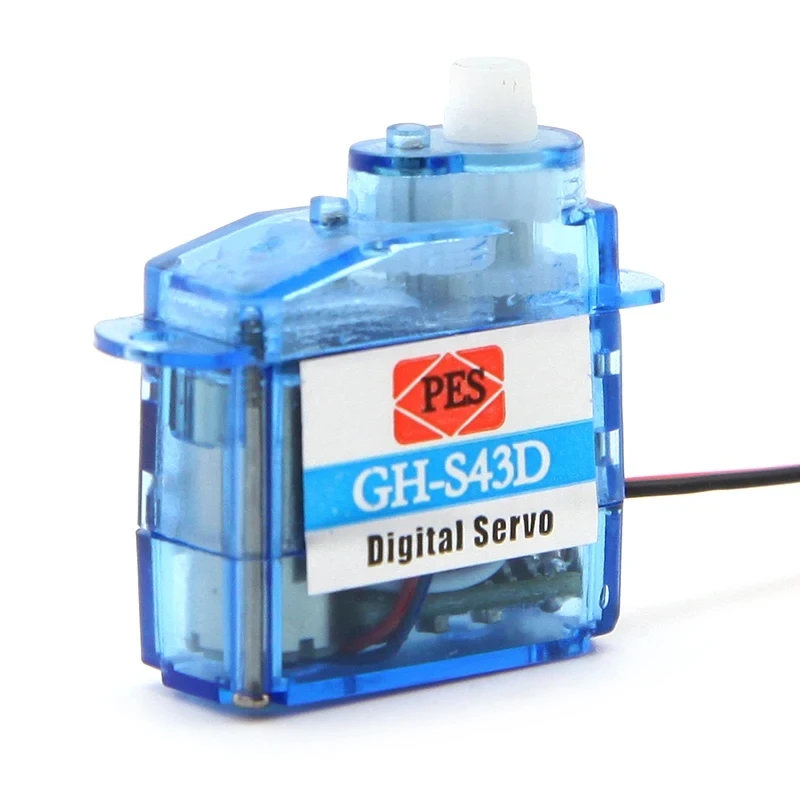 GH-S43D 4.3g Servo numérique Micro Mini Servo modélisation 90 degrés 3.6-4.8V pour avion RC hélicoptère camion bateau voiture Robot RC outil