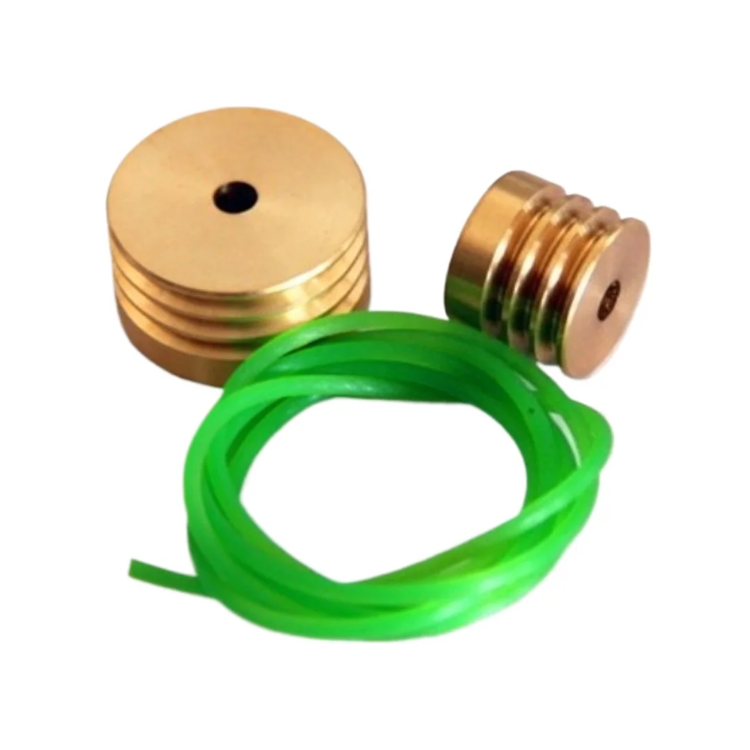 

Pure Copper Three Groove Pulley Water Pump Pulley Main Shaft Drive Wheel Methanol Engine Output Inertia Pulley Accessories