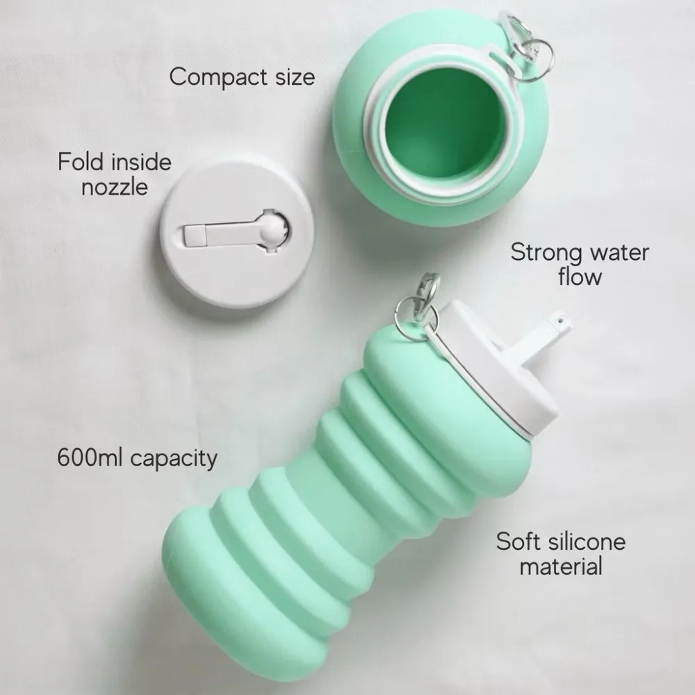 600ml Large Capacity Portable Bidet Spray Reusable Foldable Female Washer Irrigator Manual Operation Press-flush Bidet Shattaf