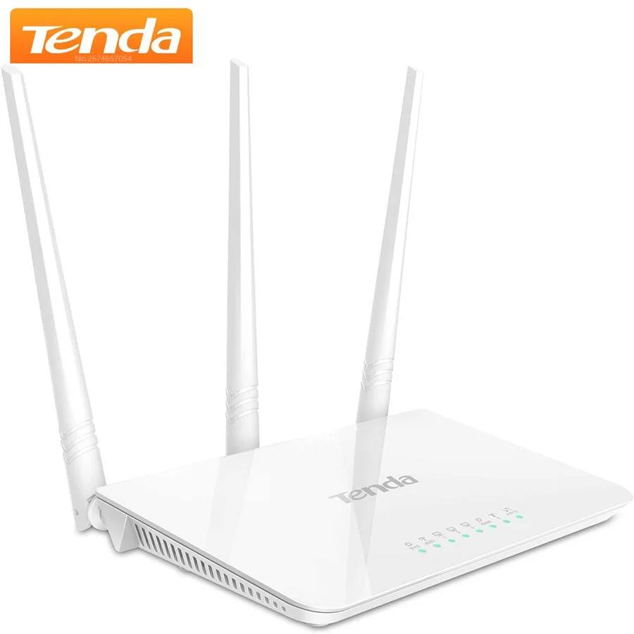 

Tenda F3 300Mbps Wireless Routers Wifi Mini 3x5dBi External Antennas Stable and Fast WiFi ExperienceHome Router Chinese Version