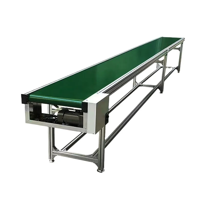 

Stainless Steel PVC Conveyer Belt System Supplying Producer Assembly Line Chain Industrial Belt Conveyor Machine