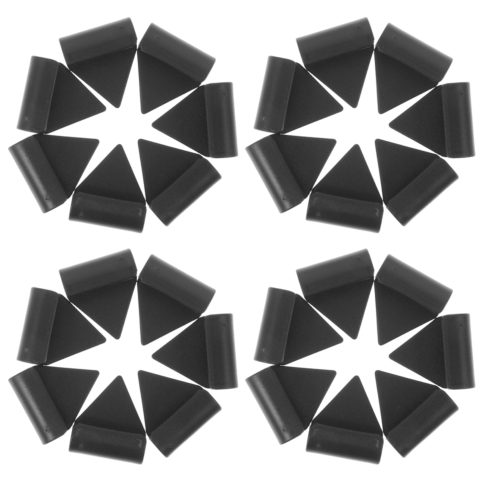 

30pcs Car Cable Organizer Clips Universal R-Type Plastic Wire Holder For Dashboard Cord Management Automotive Accessories Black