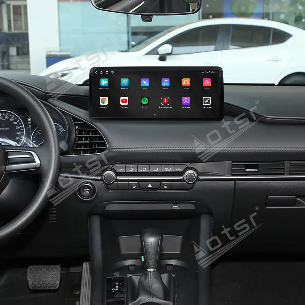 

12,3 ''Android 13 для Mazda Axela 2022-2024 Автомобильный GPS-навигатор CarPlay HD Сенсорный экран Головное устройство Мультимедийный плеер Радио Авто