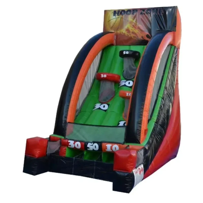 fast-paced competitive HOOP ZONE inflatable sport game