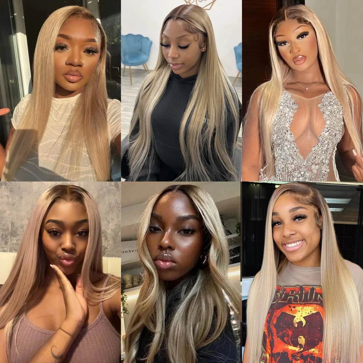 Рисунок 5 - Пепельно-русые парики из человеческих волос 13x4