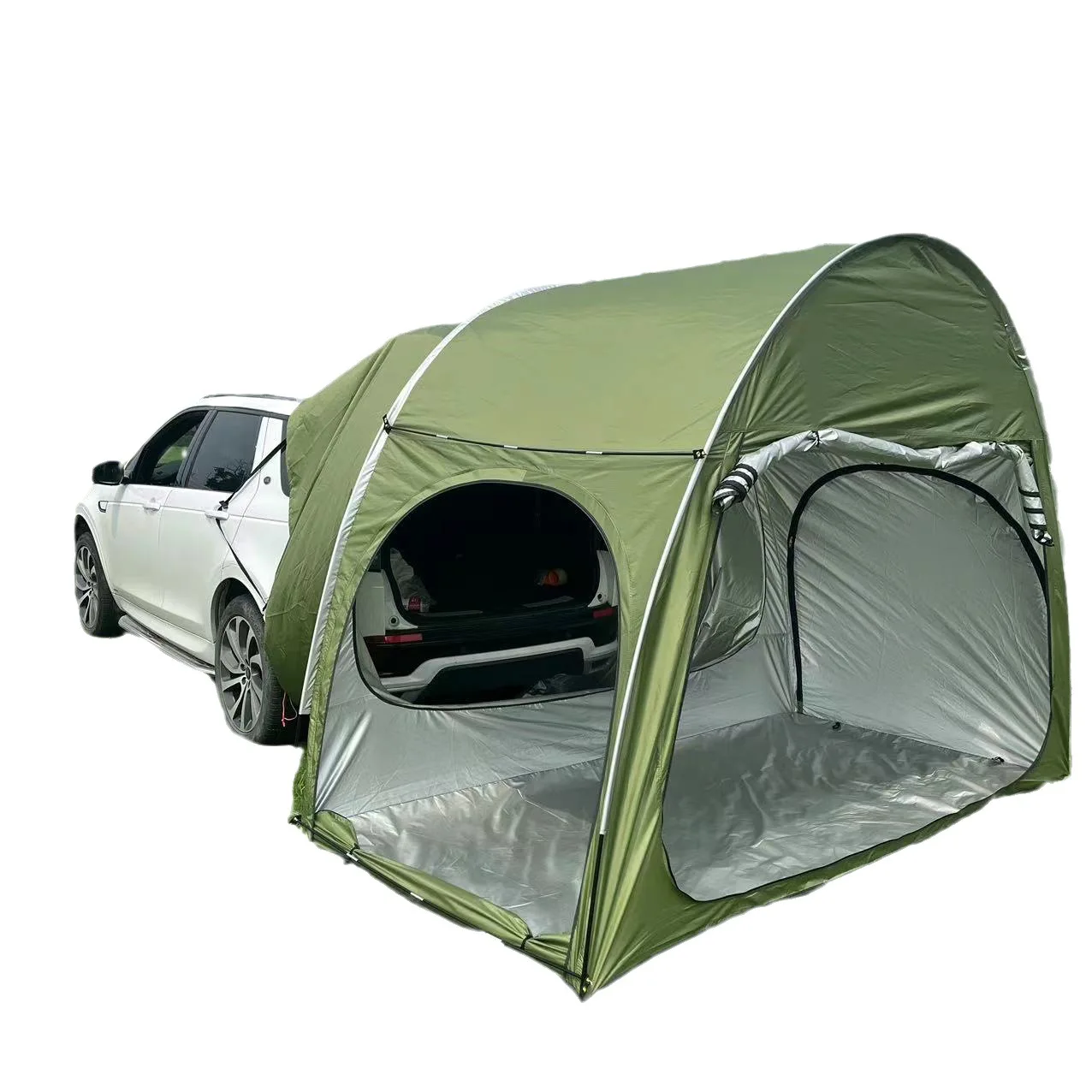 

Wide double door, car tent, storage room, rear tent