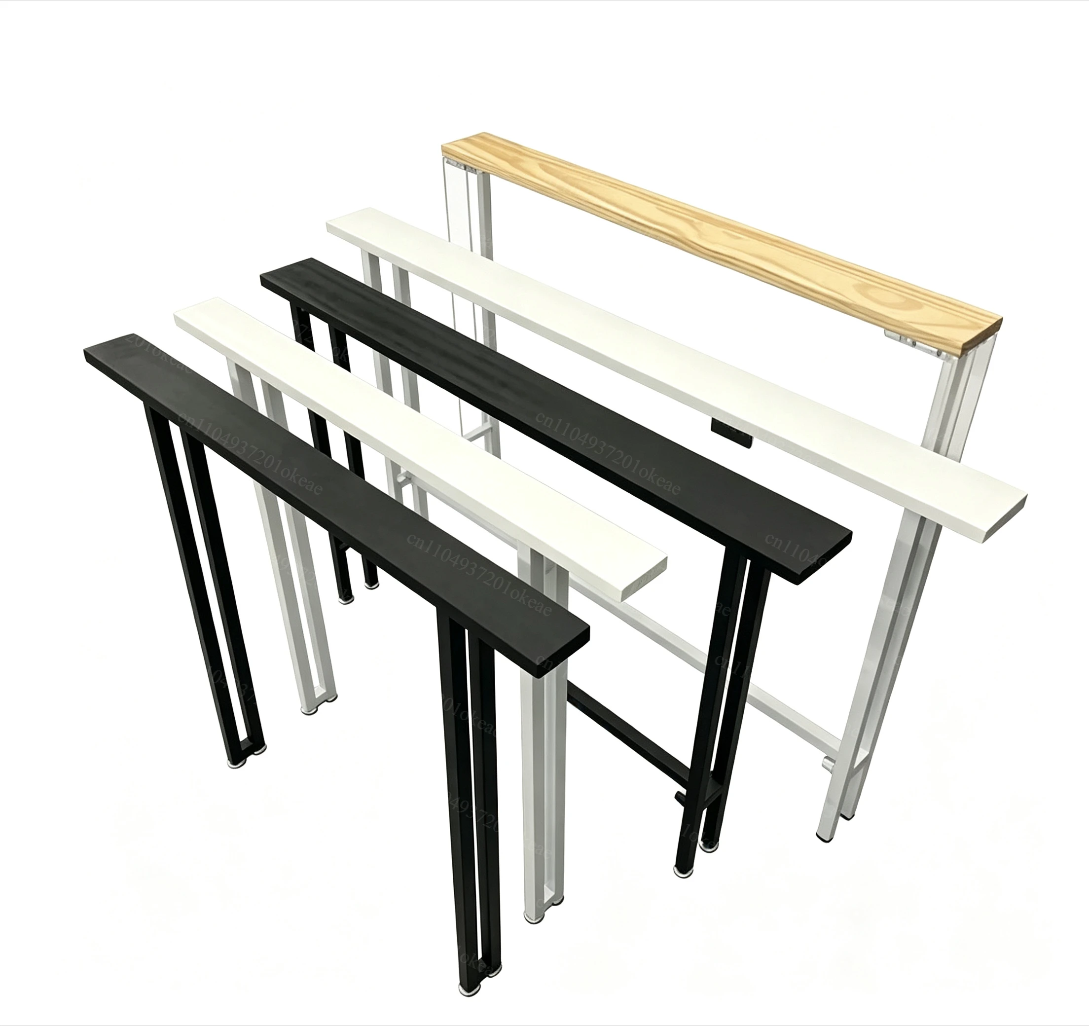 8cm Ultra Thin Solid Wood Wall Mounted Storage Rack, Space Saving Sofa Side Shelf & Bedside Organizer for Living Room Small