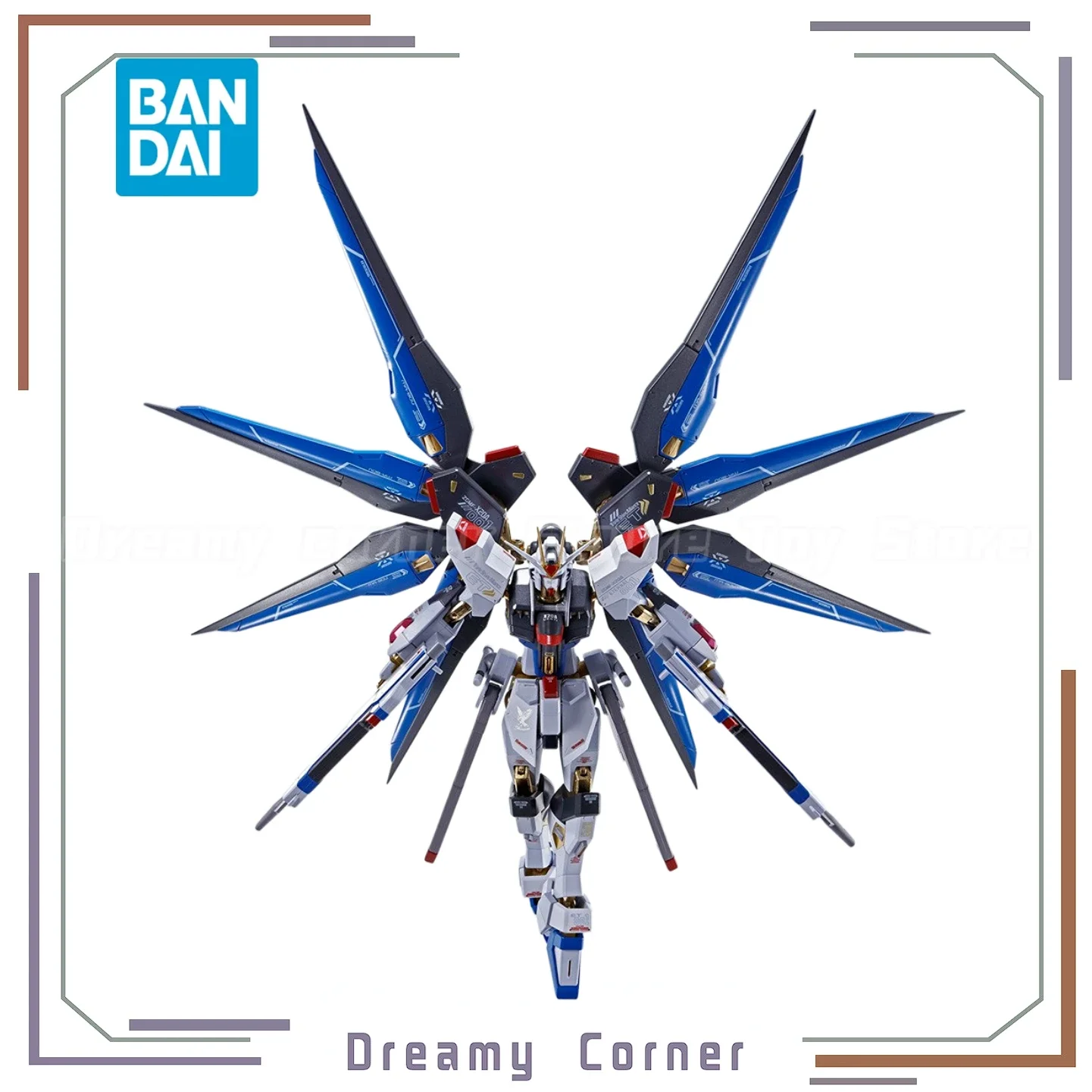 【In Stock】Original BANDAI SPIRITS Metal Robot Damashii Kidou Senshi Gundam SEED Destiny ZGMF-X20A Strike Freedom Gundam Mecha