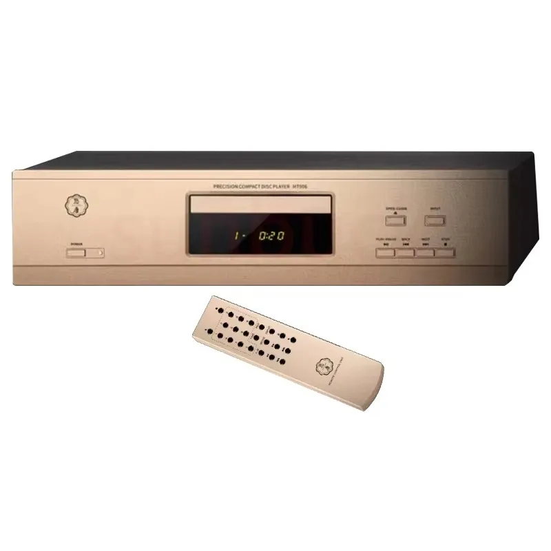 SUNBUCK MT906 Pure CD Player HiFi Home Bluetooth Electronic Tube Gallbladder CD Turntable Player Audio