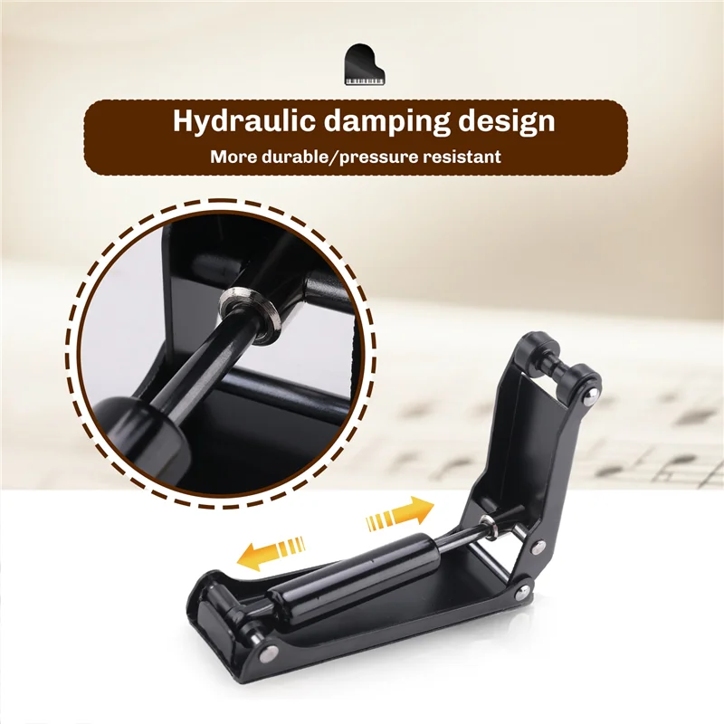 Piano Slow Soft Closing Fall Device Hydraulic Pressure Fallboard Decelerator New