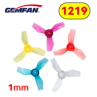 8pcs/4pairs GEMFAN 1219 3blade PC Propeller 31mm 1mm CW CCW Brushless Motor FPV Propellers for 0703-1103 FPV RC Drone