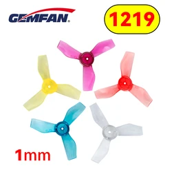 8pcs/4pairs GEMFAN 1219 3blade PC Propeller 31mm 1mm CW CCW Brushless Motor FPV Propellers for 0703-1103 FPV RC Drone