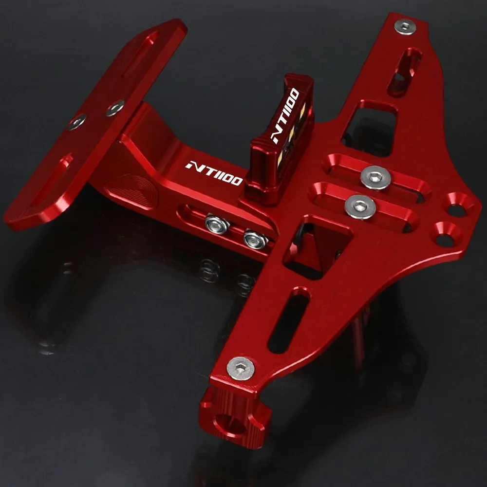 

2024 2023 2022 Motocycle Fender Eliminator FOR HONDA NT1100 NT 1100 2022-2024 Adjustable License Plate Holder Bracket LED Light