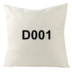 45CM Printing Custom Cushion Covers Cotton Linen Pillow Case Customized Pillow Cover for Sofa DIY Logo Pillowcase
