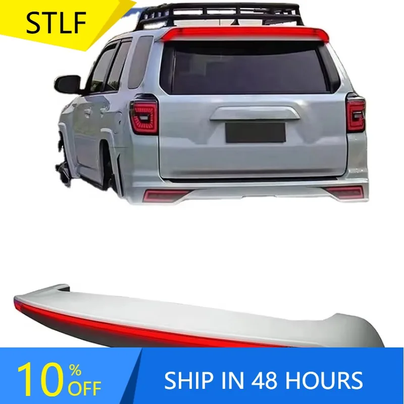 Zuimi High-end Gobison Rear Roof Spoiler For 2010-2022 4Runner Rear Spoiler High-Position Brake Lights Turn Signals