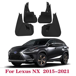 Car Fender Mud Flaps For Lexus NX200 NX300 NX300H 2015-2021 Splash Guards MudFlaps Front Rear Mudguards Auto Accessories