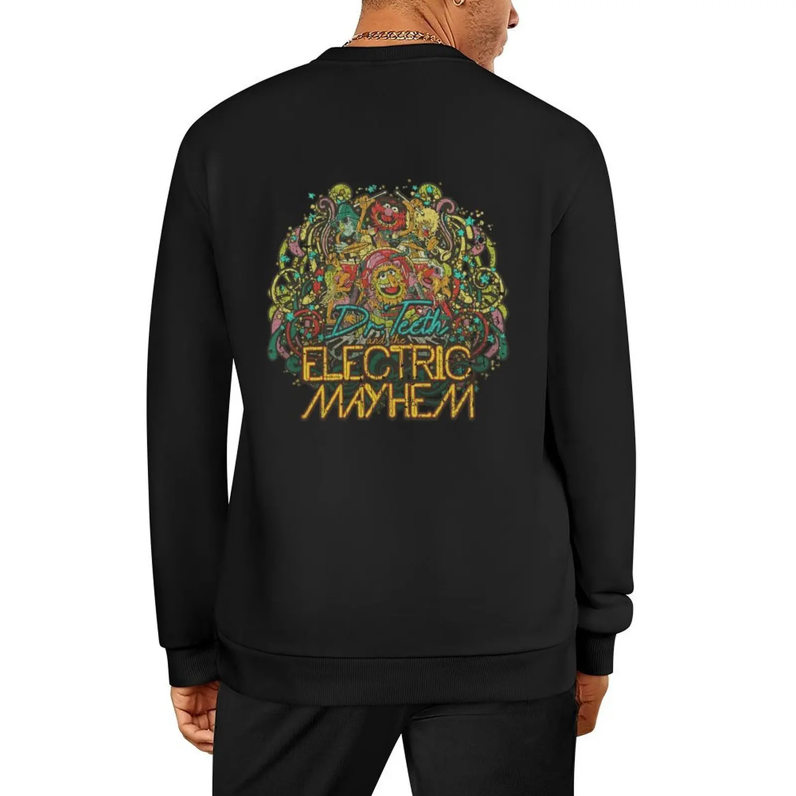 

Dr. Teeth and The Electric Mayhem 1975 Pullover tracksuit men clothes men's sweat-shirt oversize sweatshirts