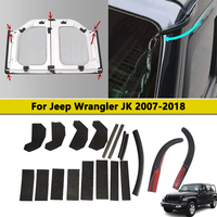 Car Hardtop Rain Gutter Extension Hard Top Seal Kit for Jeep Wrangler JK 2007-2017 2018 Car Roof Repair Parts Car Accessory