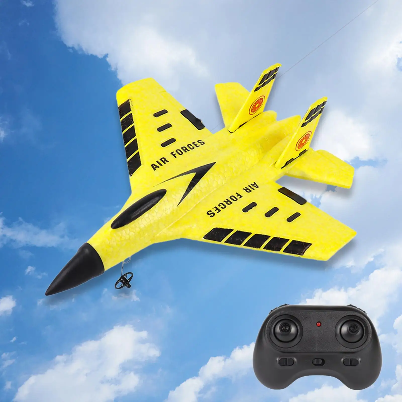 Foam RC Airplane Ready to Fly Outdoor Flighting Toy USB Rechargeable 2.4G