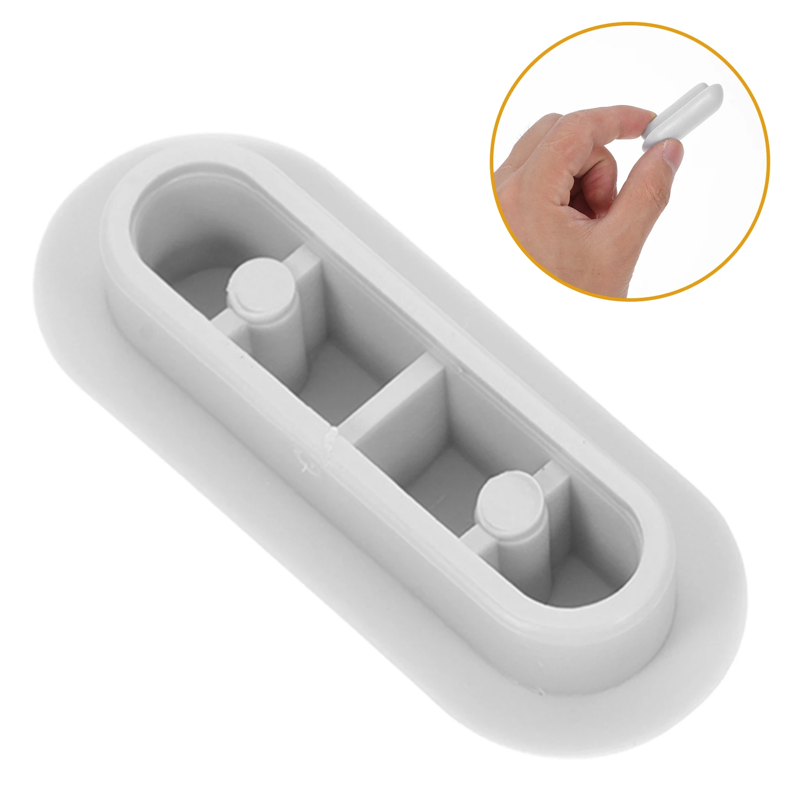 

Toilet Seat Gasket Bumper Bathroom Stoppers Plastic Buffers Replacement Kit Pad Stable Easy Clean Suitable Activities Eliminates