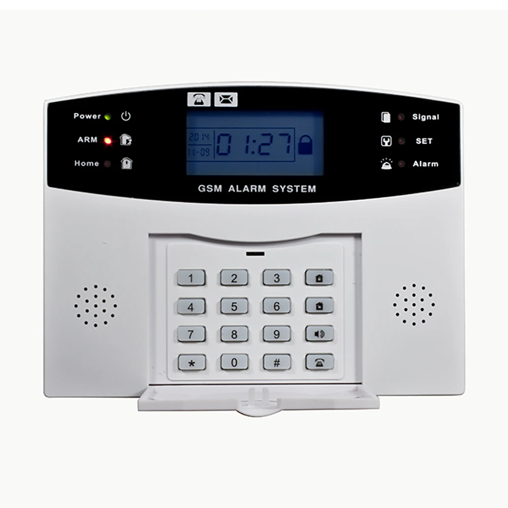 

Cheap Factory Price Remote Control Intelligent 99 Zone GSM Wireless Alarm Anti-theft Alarm Control Panel For Home Burglar Alarm