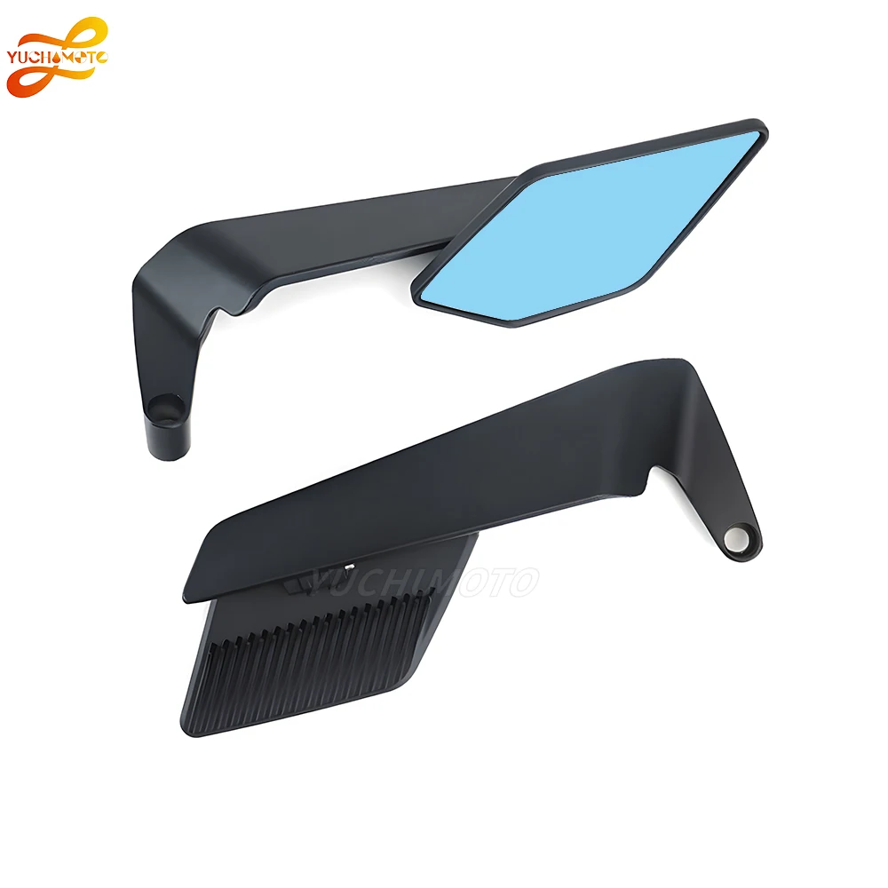 For Tiger 900/900GT 1200 Rocket 3 Street Triple S 765 765RS 765R 1200 TRIDENT 660 Motorcycle Rearview Mirrors Rotate Adjustable