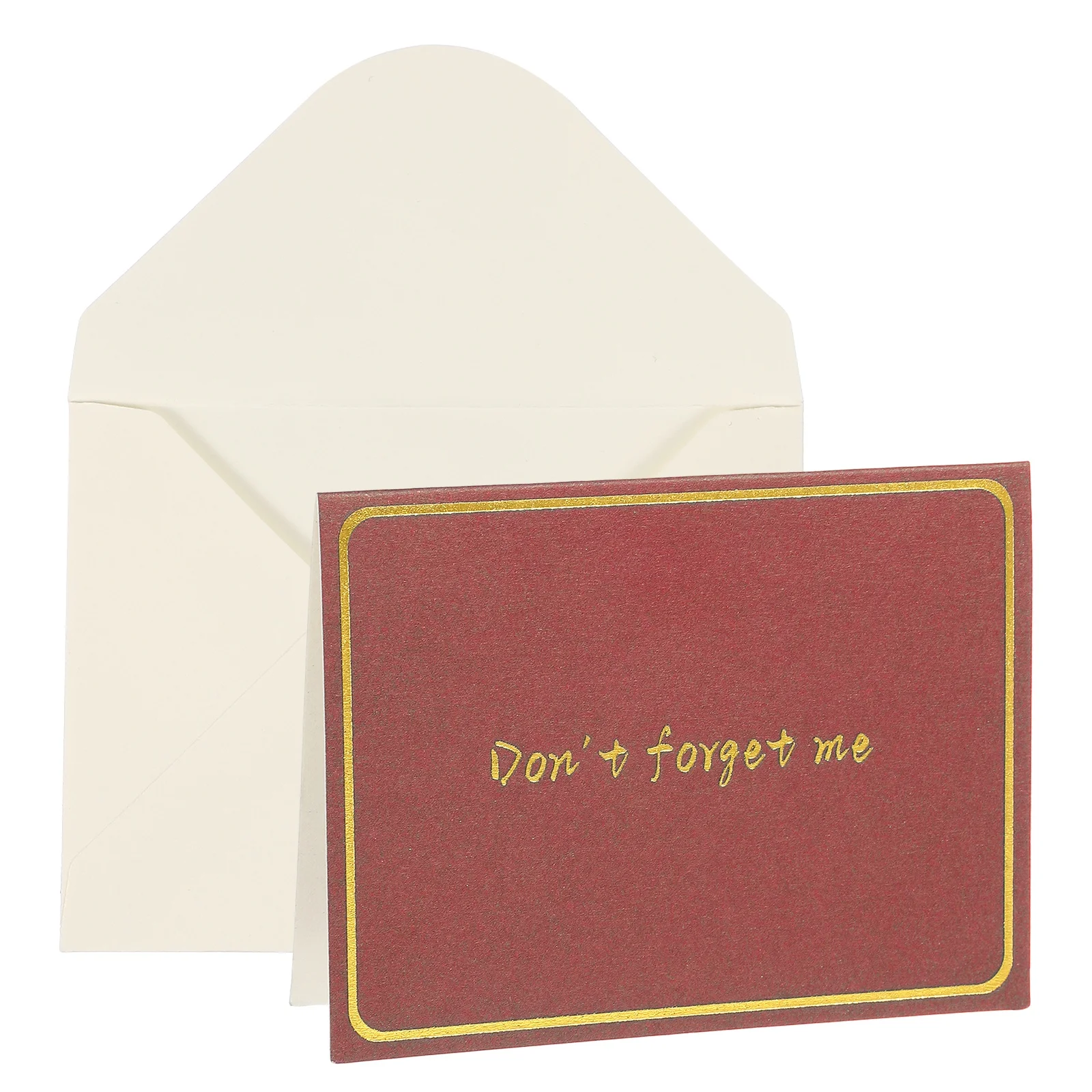 

20Sets 3x4 Blank Greeting Cards and Envelopes Small-Notecards Bulk Mini Gold Border for Friends Business Gift Party Wedding