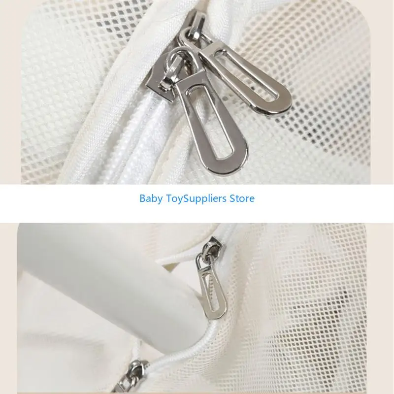 Mosquitera estilo francés R1WF, cubierta completa para bebés, cubierta Universal para y moscas