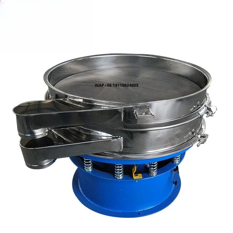 Industrial Sifters Flour Sieving Powder Separator Plastic Screening Circular Vibrating Sieve Rotary Vibrator Screen Machine