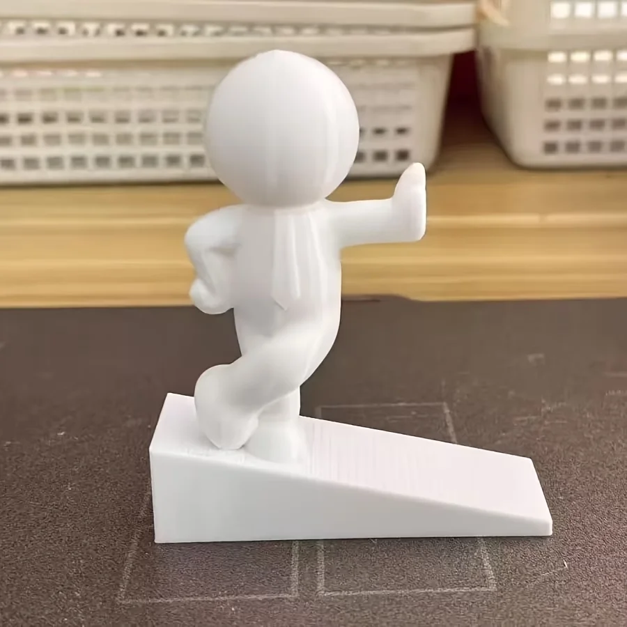 1/3 Pcs Cute decorative door stopper, flexible and movable door stopper, anti slip base to protect walls,home decoration image 3