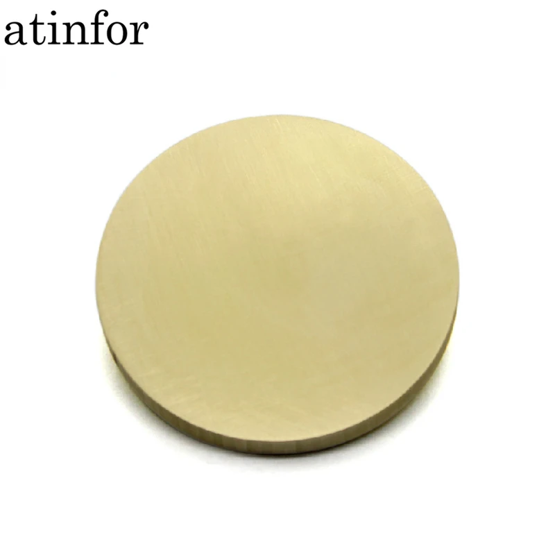 

atinfor Cu-zn alloy target 99.9 CuZn alloy sputtering target customized