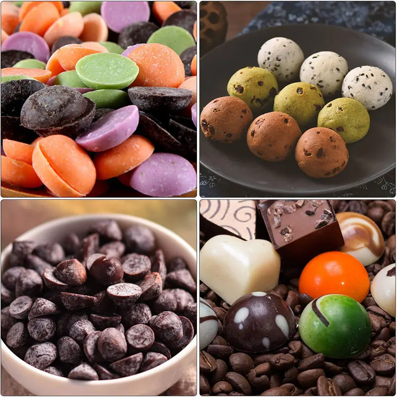 468 Cavity Square Silicone Mold Mini Candy Chocolate Gummy Ice Cube Jelly Truffles Pralines Ganache Moulds Cake Decorating Tools