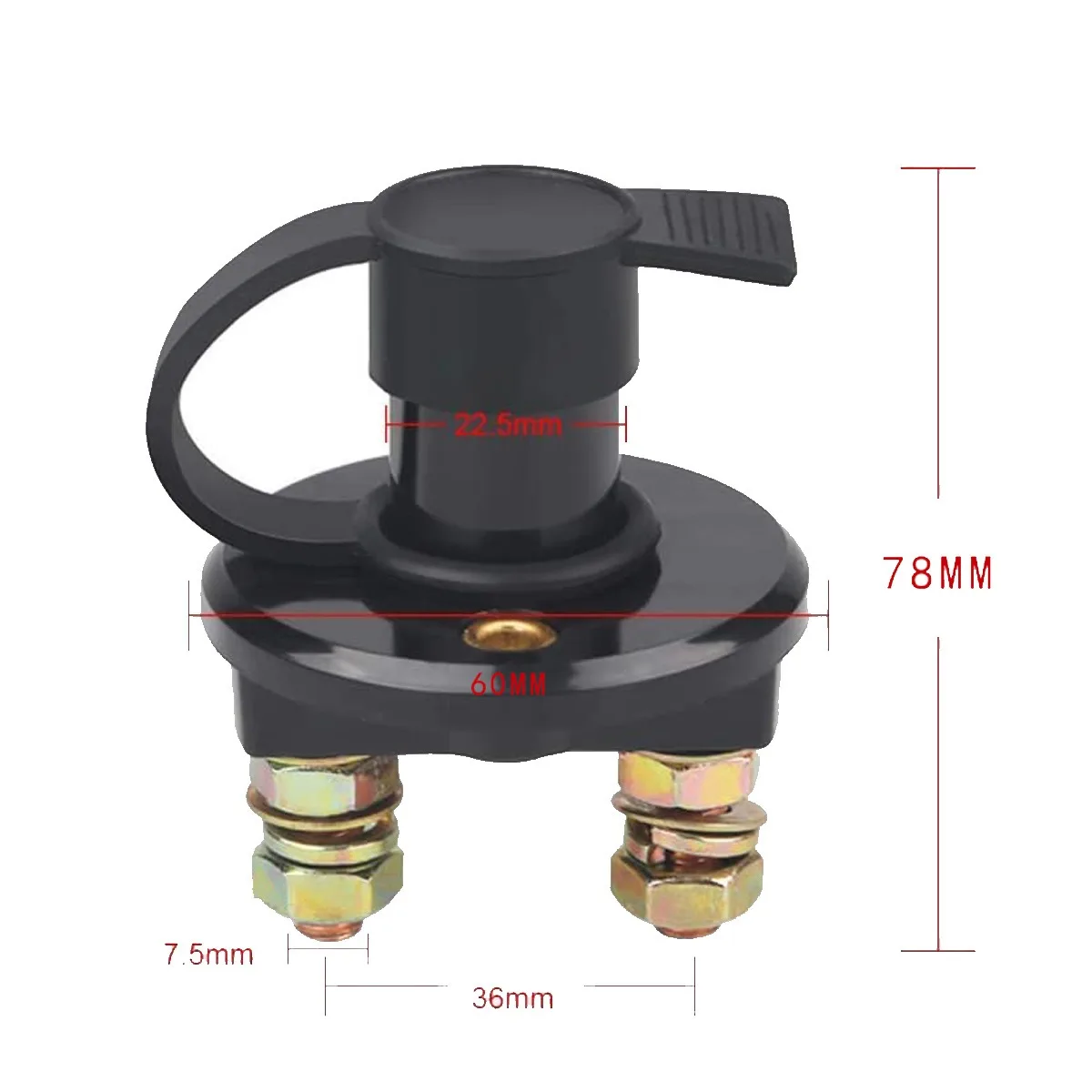 Automotive Accessories Universal 24V 12V Battery Switch Car Toggle Main Master Circuit Breaker Isolator Cut Off Tools Truck