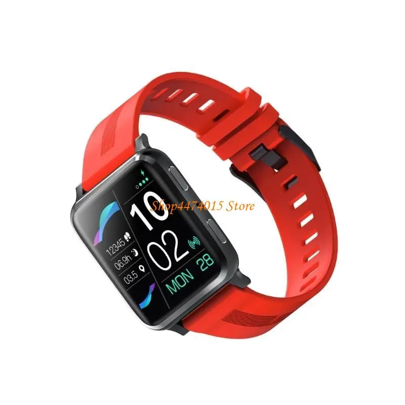 K1AA F30 1,54 "Экранные часы Умные часы поддержка сердечного рисунка Мониторинг сна водонепроницаемые запястье браслет для и