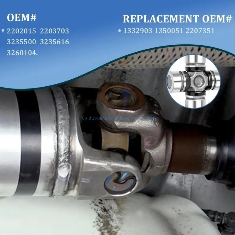 270E سهلة التركيب توفر مجموعة وصلات U لعمود الدفع الأمامي أداءً وكفاءة طويل الأمد 2203703 3235616 3260104 #5