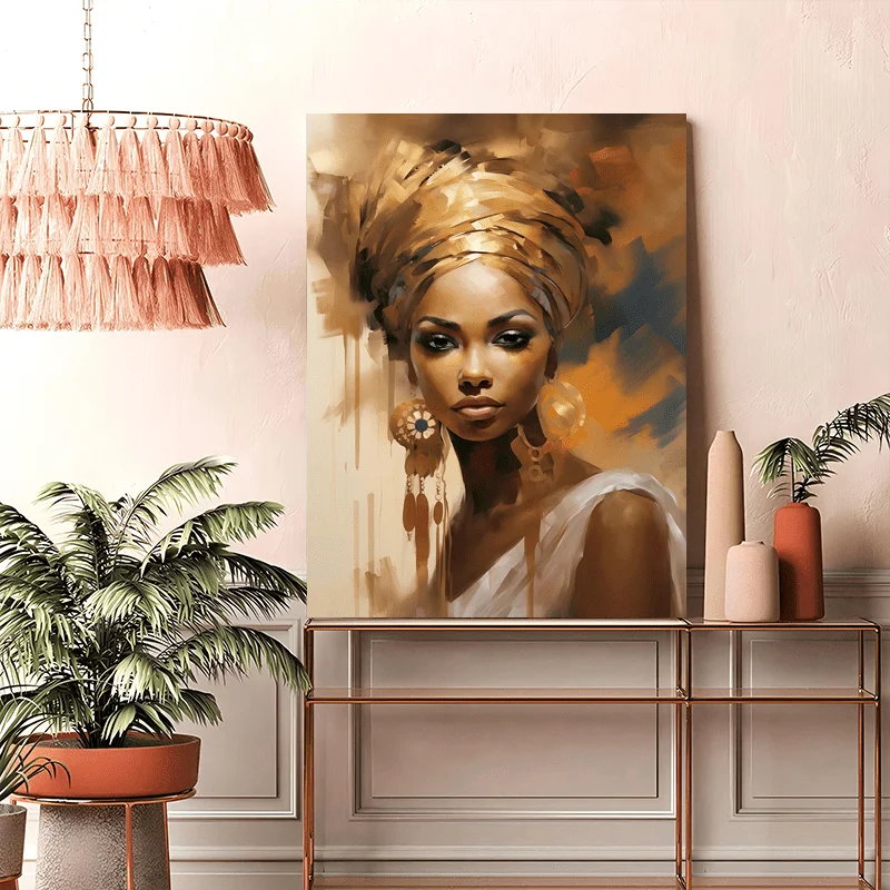 

500/1000/1200/2000PCS Puzzle Nubian Queen African Women Jigsaw Modern Home Decor Family Interactive Gift Holiday Gifts
