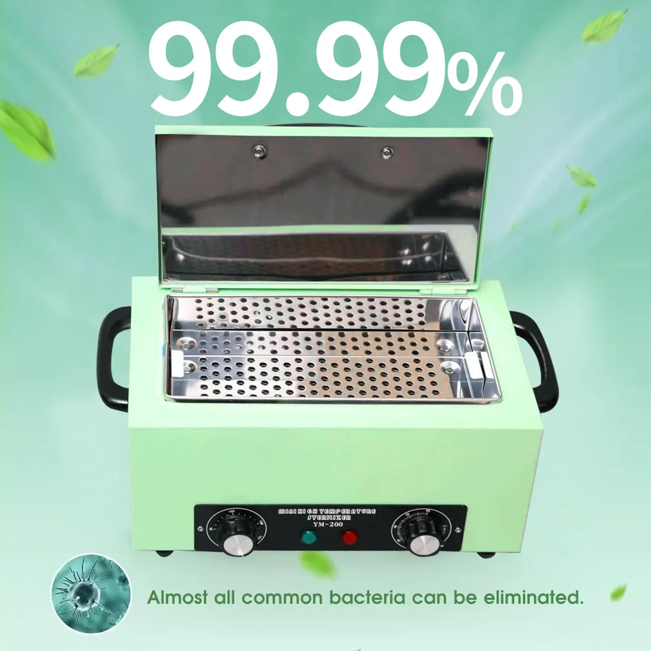 Esterilizador de alta temperatura para salão de beleza, cabeleireiro, manicure, tatuagem, unha ferramenta desinfecção gabinete, aquecedor de toalha esterilização