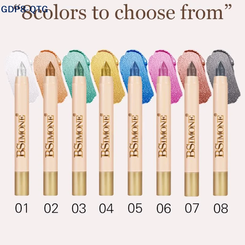 قلم ظلال عيون بيرليسسينت من بيسيمون، تبرز العين، تفتيح العيون، مقاوم للماء والعرق، مستحضرات تجميل للعين