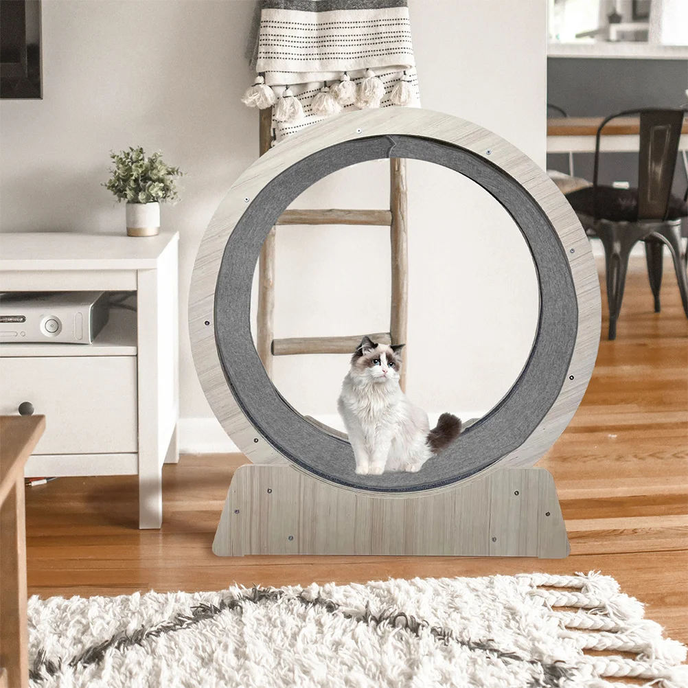 

Cat Wheel Running Mat Silent Non-Slip Treadmill Pad for Exercise Wheel Maintenance Scratch-Resistant Replacement Fitness