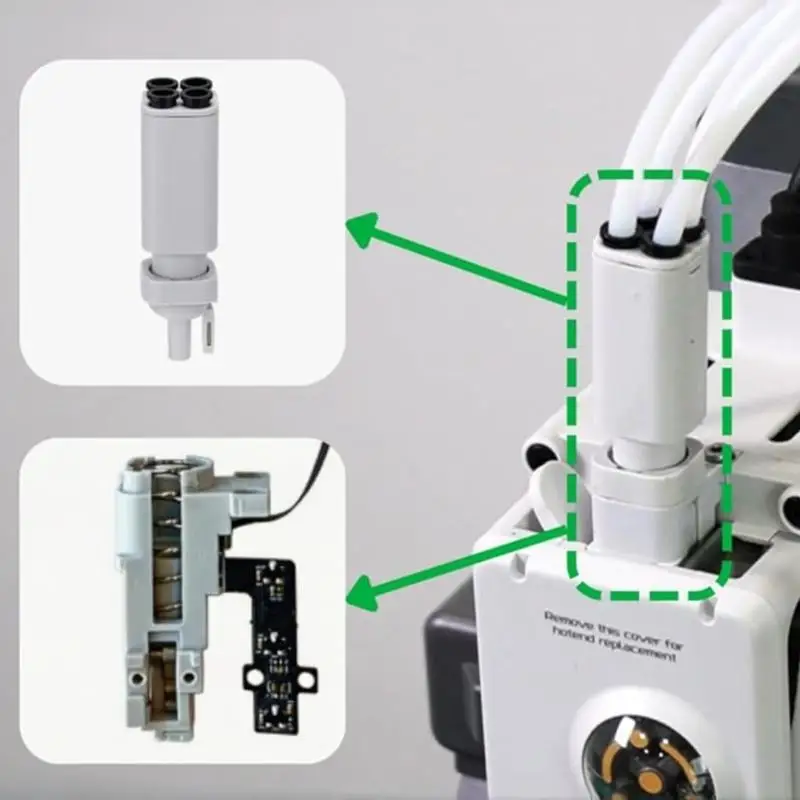 

Адаптер для 3D-принтеров Premium Lite, комплект обновления с муфтами из ПТФЭ (6,60 фута) для лабораторной мини-гладкой печати