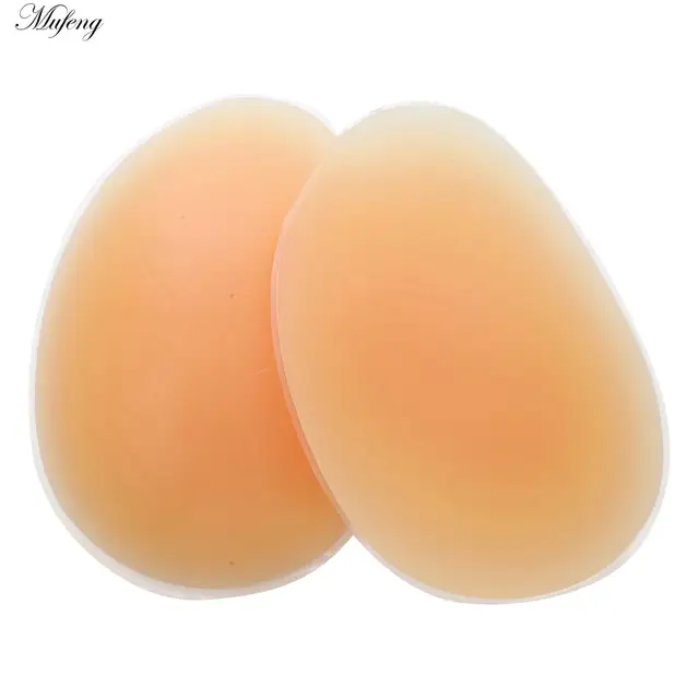 1 para silikonowych nakładek na pośladki Fake Ass Push Up Cover Women Panties Removable Thigh Enhancer Inserts Nude Thick Butt Pads