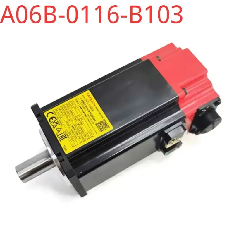 A06B-0116-B103 FANUC robot servo motor small motor detection OK