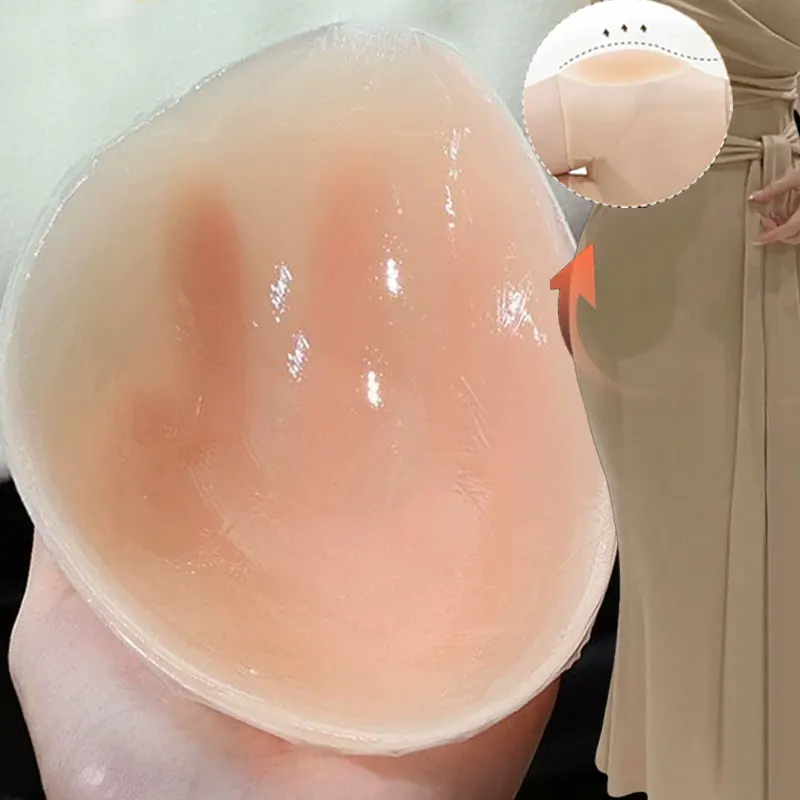 

1 шт., силиконовая наклейка на бедро, накладная набедренная подушечка, немаркирующая имитация бедра, самоклеящаяся для улучшения депрессии с обеих сторон